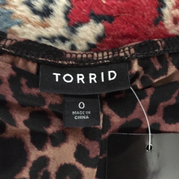 NWT Torrid Leopard Bodycon Dress+NWT Torrid Cap - Picture 7 of 15